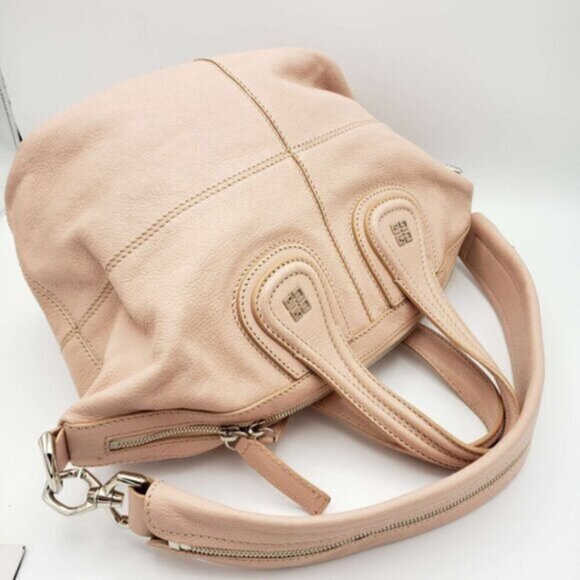 GIVENCHY Pink Leather Tote & Hand Bag - Picture 6 of 10